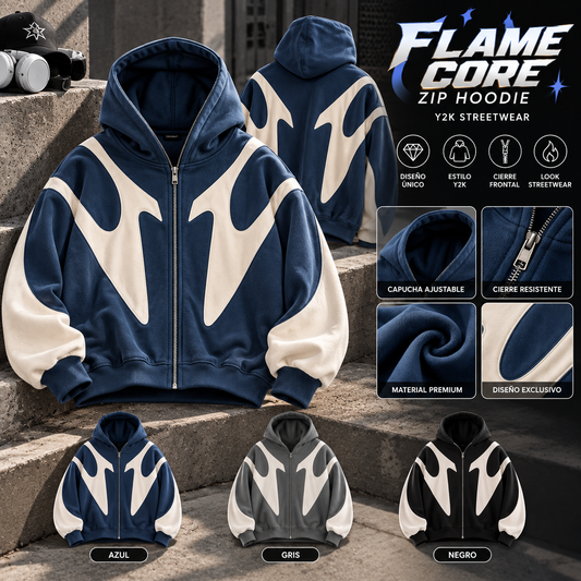Devil Core Zip Hoodie