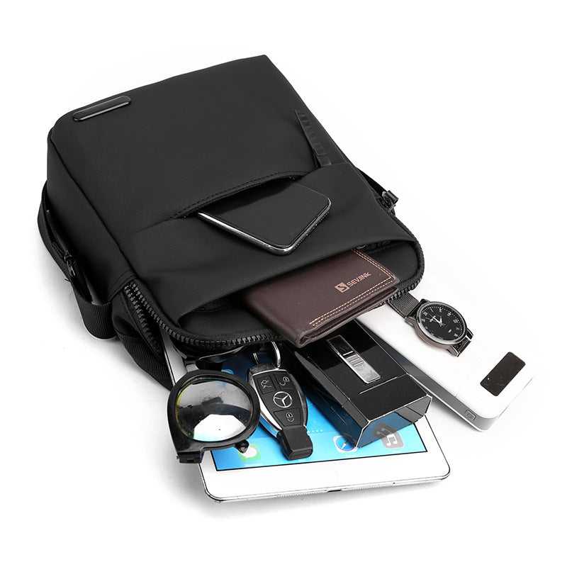Crossbody Portable Shoulder Bag Waterproof Men